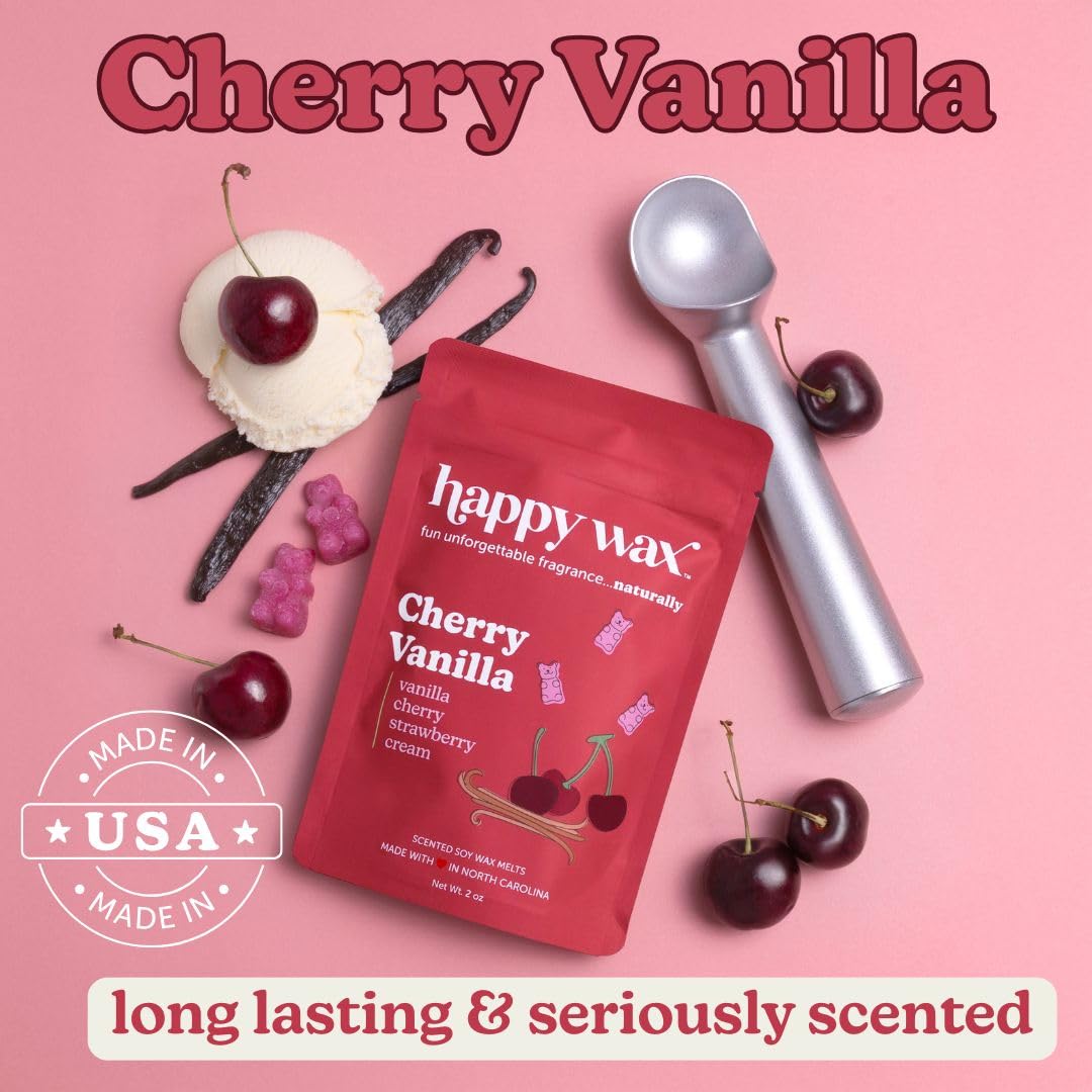 Happy Wax Fruity Favorites three-pack display showcasing melt variety