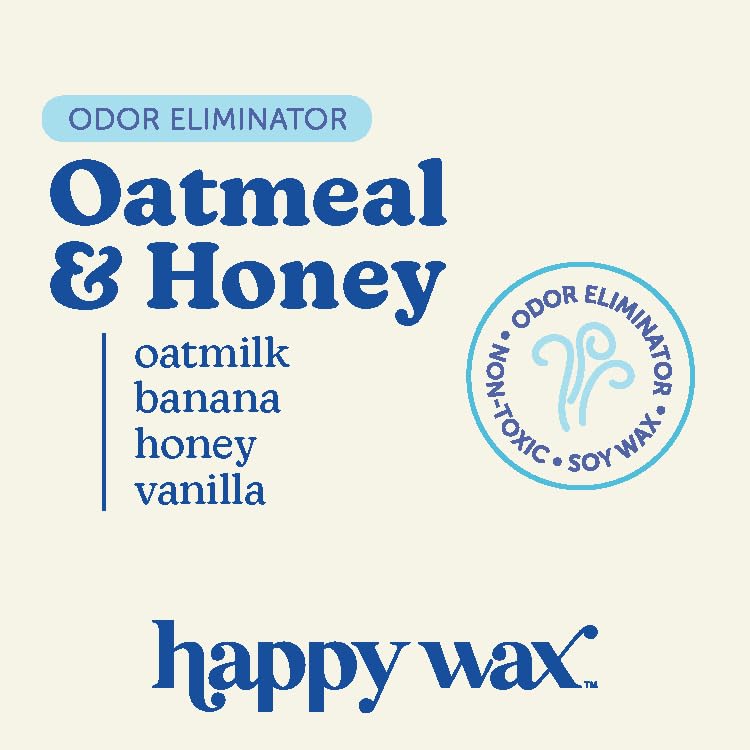 Happy Wax hand-poured in USA melt showcases quality soy wax.