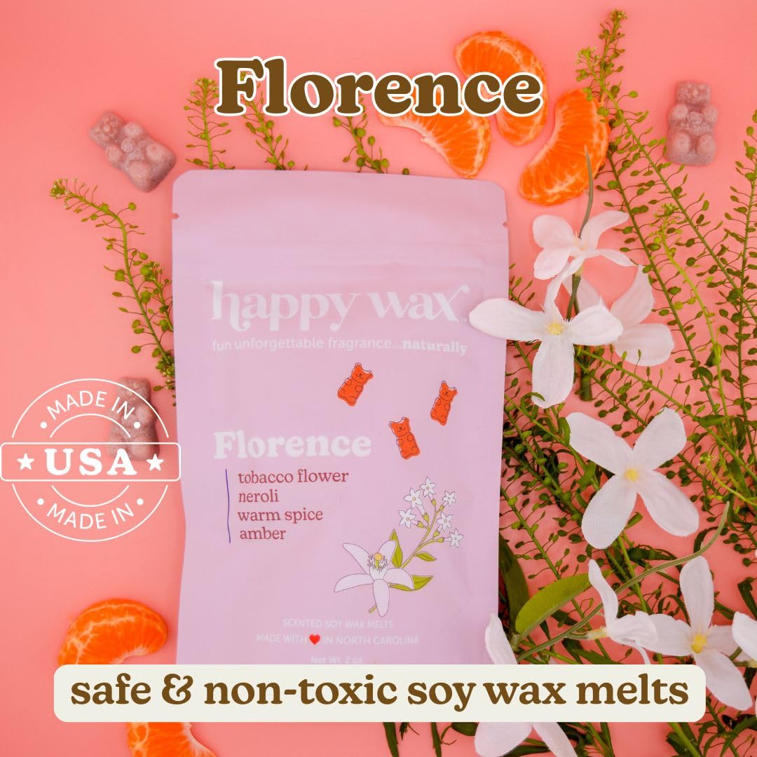 Happy Wax Italian Mix Florence 2oz pouch for bright, sunlit rooms.