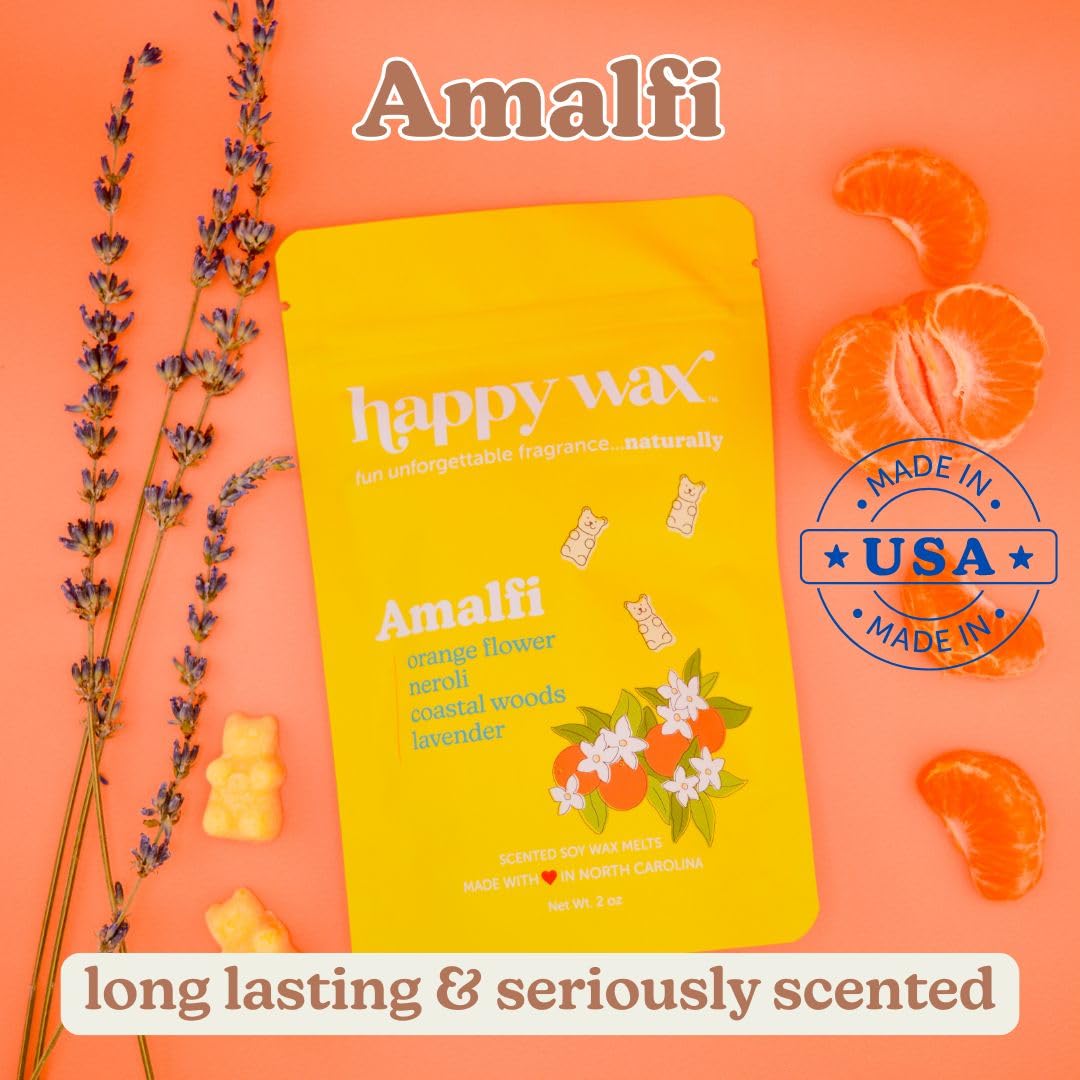 Happy Wax Italian Mix Florence packaging showcases non-toxic wax.