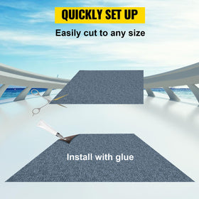 Happybuy soft boat carpet feels comfortable under bare feet