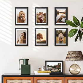HappyHapi 4x6 wall-display frames showcase memories with a cohesive gallery.