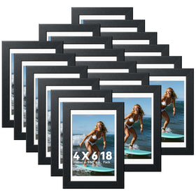 HappyHapi bulk frames on table for a polished desktop photo gallery.
