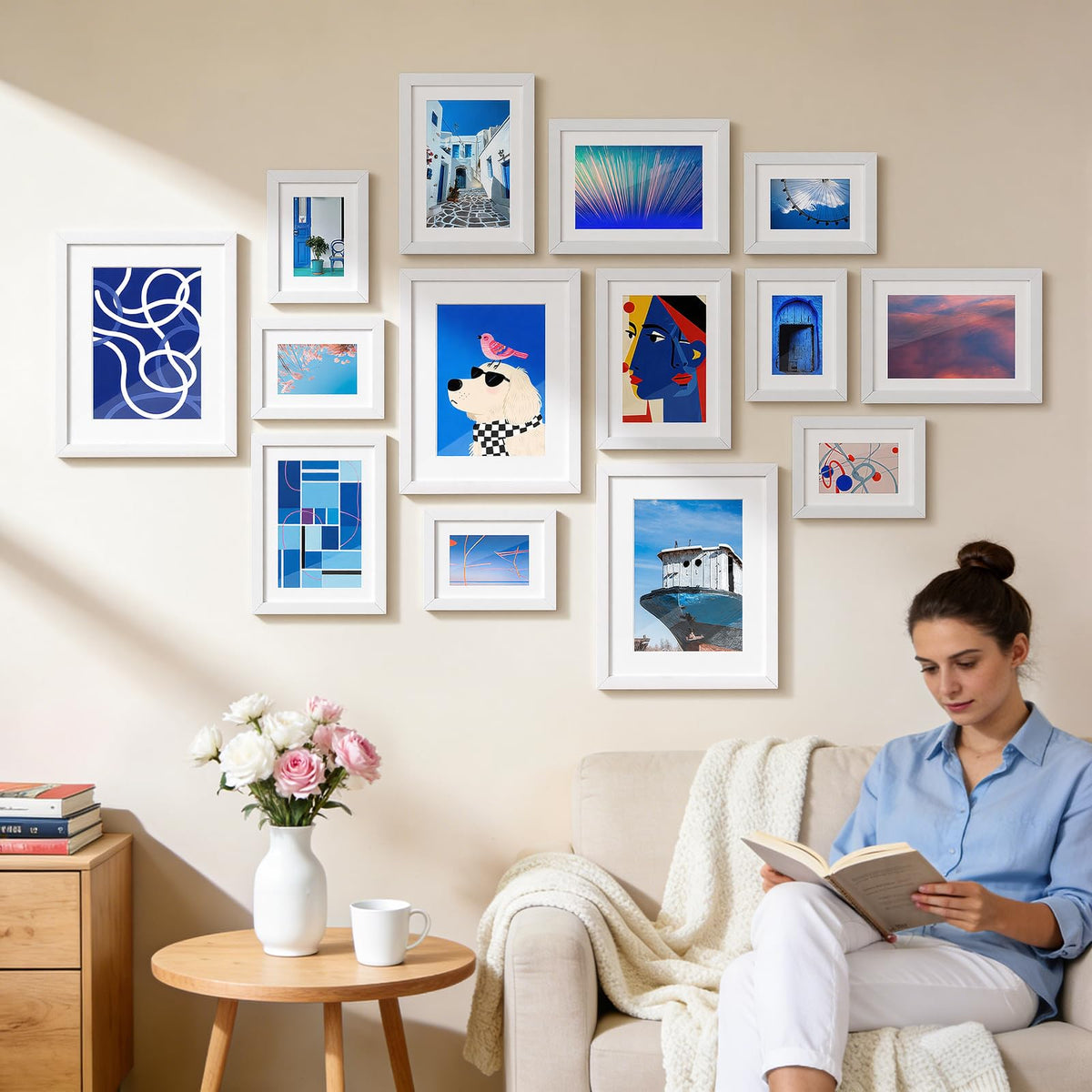 HappyHapi living room setup shows how it blends with decor.