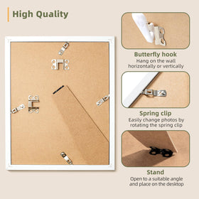 HappyHapi Plexiglass provides clear protection from dust and scratches.