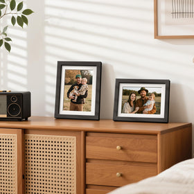 HappyHapi sturdy MDF frame keeps memories securely displayed.
