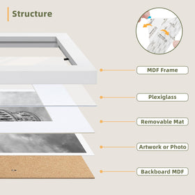 Wall-mounted HappyHapi frames creating a dynamic home gallery.