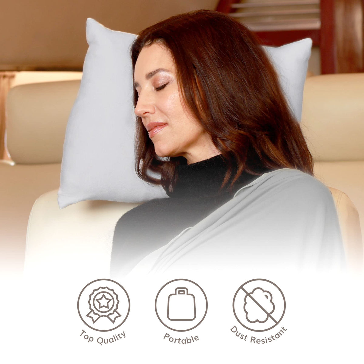 Happyluxe Odyssey fits neatly in a bag for on-the-go naps.