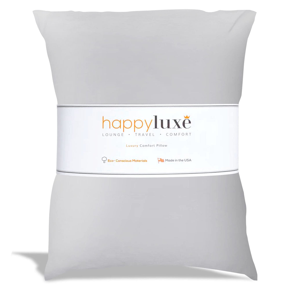 Happyluxe Odyssey soft-touch cover enhances comfort on long flights.