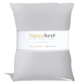 Happyluxe Odyssey soft-touch cover enhances comfort on long flights.