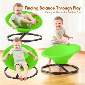HAPPYMATY Spinning Chair in classroom setup, ideal for therapy centers and learning corners.