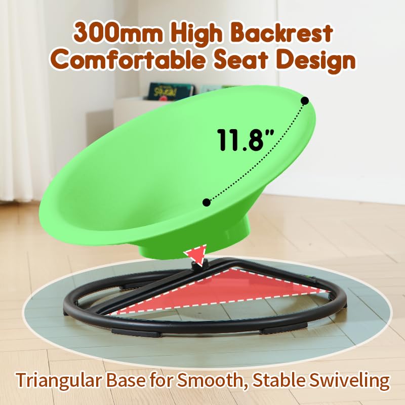HAPPYMATY sensory chair with padded seat, easy to clean after busy play sessions.