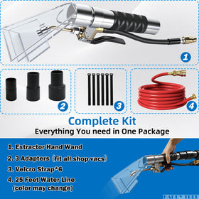 Happy Tree hose connector assembly view demonstrates quick attachment