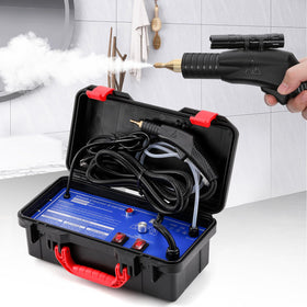 Hapyvergo high-pressure steam cleaner front view for powerful home cleaning