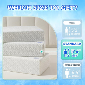 HARBOREST cooling fiber layer provides breathable, soft contact for cooler sleep.