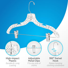 HARDW non-slip clips securely grip garments without slipping