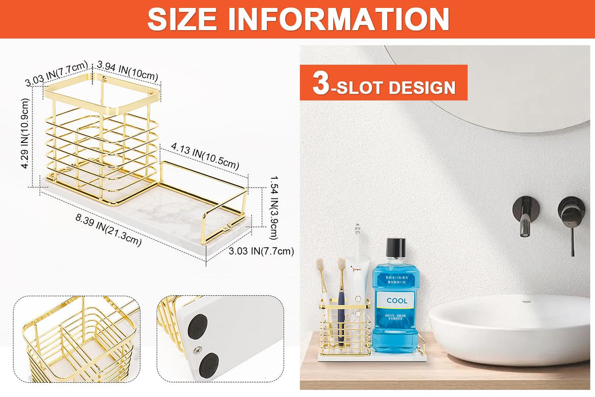 Openwork design promotes ventilation to reduce moisture around brushes.