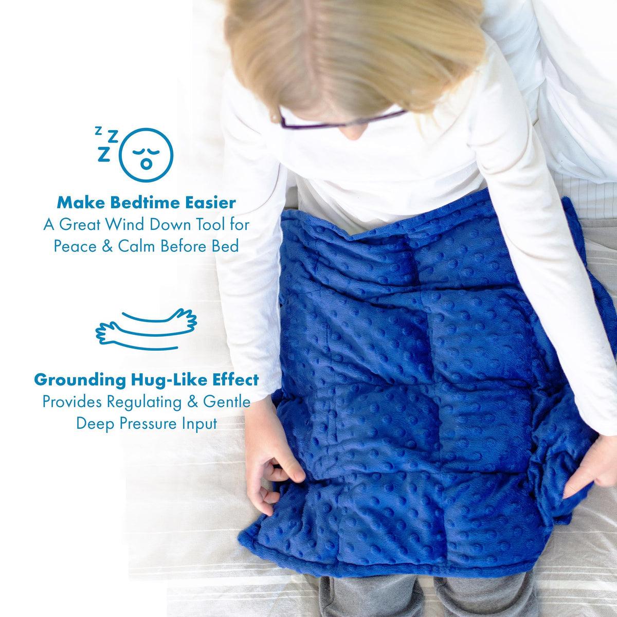 US safety certification for the Harkla Lap Pad ensures kid and adult use.