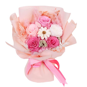 Harmolia forever preserved rose bouquet with vibrant color for elegant home decor.