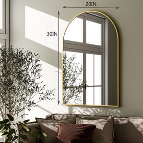 HARRITPURE living room and entryway mirror adds versatile style
