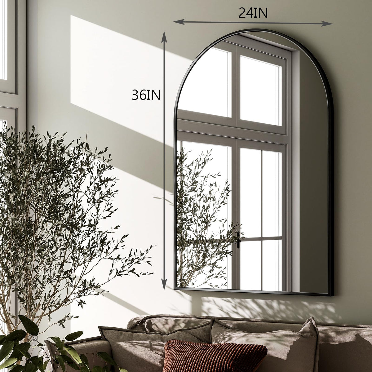 HARRITPURE protective packaging safeguards the mirror during transit.