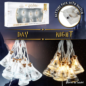 Harry Potter hanging lights powered by batteries for flexible placement.