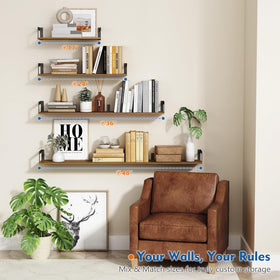 Harwaya solid wood construction ensures durability with a rustic finish for timeless style