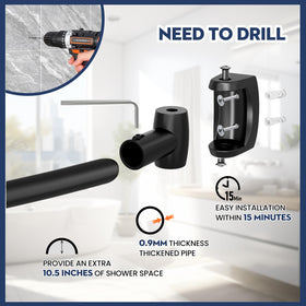 Haryaers stainless steel rod shows 0.6 mm thickness for sturdy support