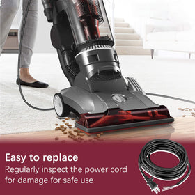 HASMX 18-month warranty on replacement cord for added peace of mind.