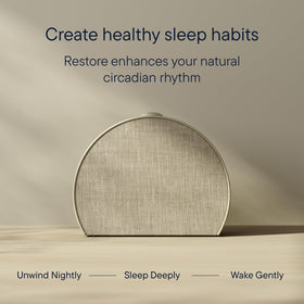 Hatch Restore 3 connects via Wi-Fi and Bluetooth for seamless setup