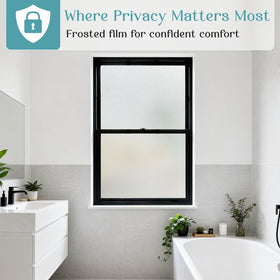 Haton day-night privacy film diffuses light and blocks views