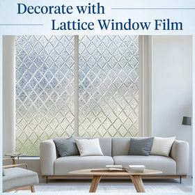 Haton frost window film decorative glass close-up diffusing light and style