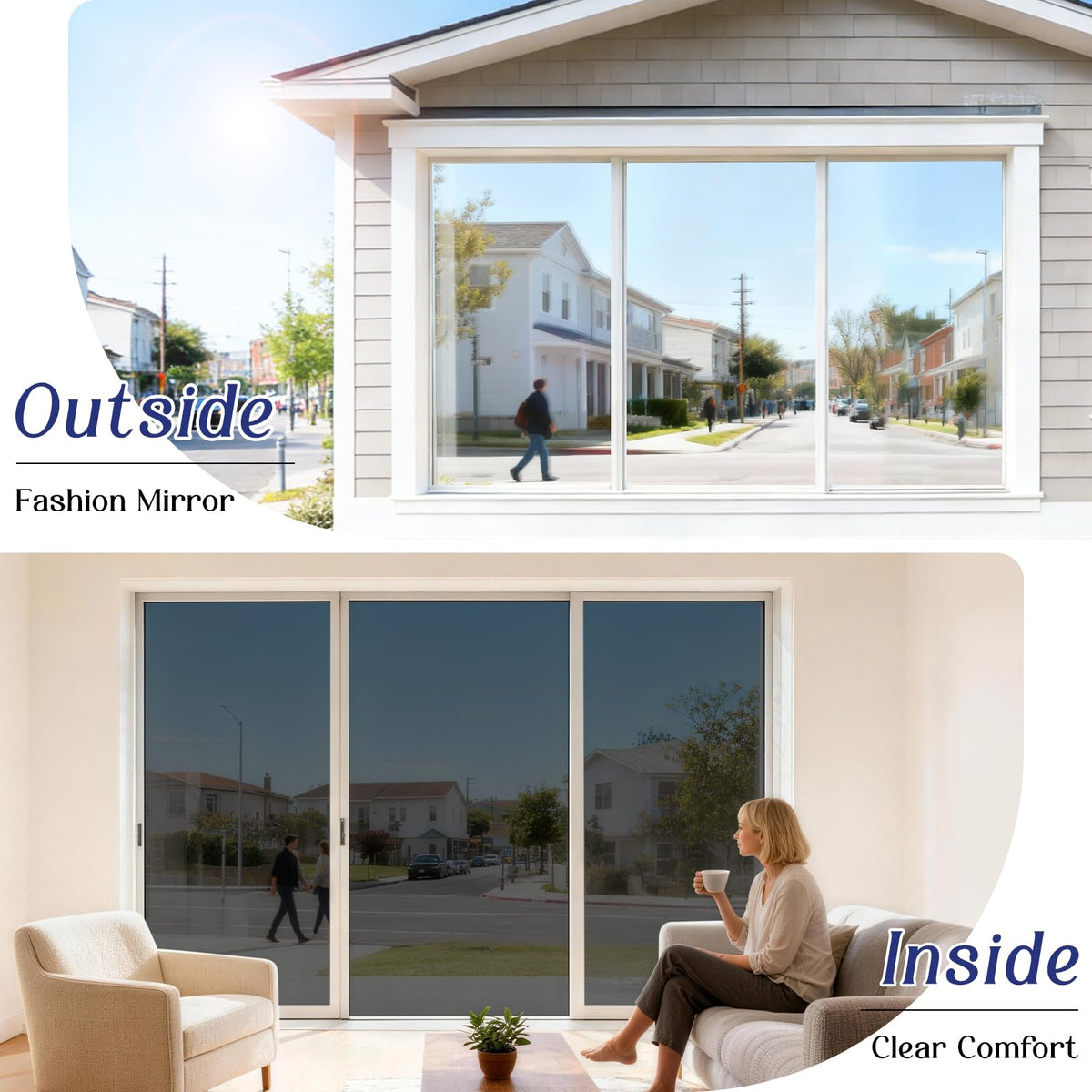 Haton One Way Window Privacy Film application supplies enable quick, clean mounting.