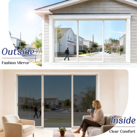 Haton One Way Window Privacy Film application supplies enable quick, clean mounting.