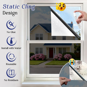 Haton One Way Window Privacy Film durable PET material promises lasting clarity.