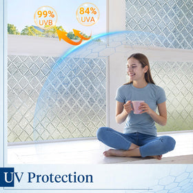 Haton rental-friendly window film easily removes for fast redecorating.