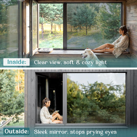 Haton UV-blocking window film silver blocks 80% UV rays to protect interiors