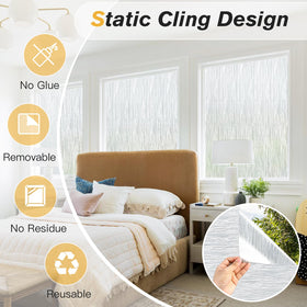 Haton privacy film blocks up to 96 percent UV rays for gentler daylight.