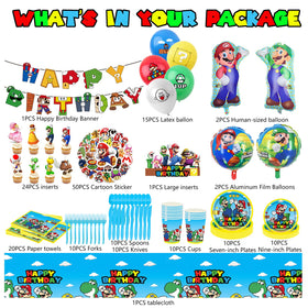Hatraky 188pcs large cake topper as centerpiece
