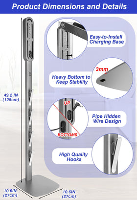 Haturi vacuum stand makes a practical gift for Dyson owners and home organizers.