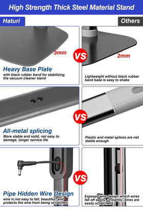 Sturdy heavy-base design provides stable support for regular use.