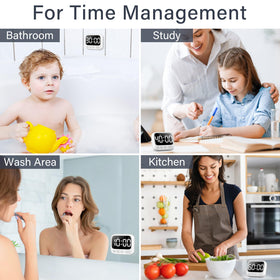 HAUKINIX countdown and stopwatch mode for cooking or workouts