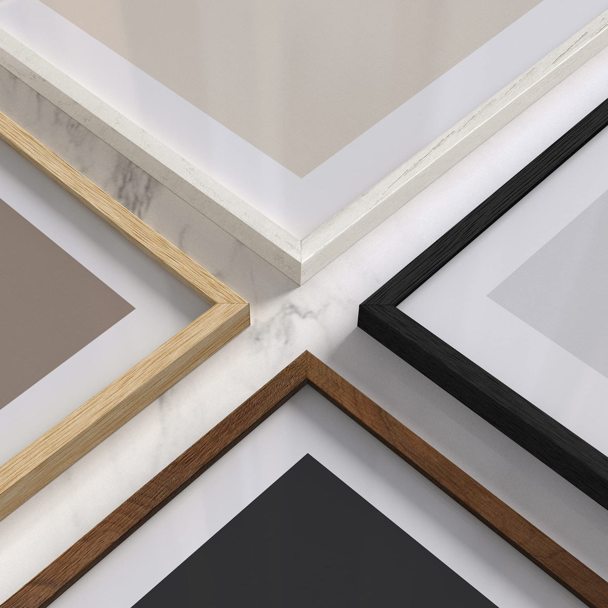 HAUS AND HUES beige oak 12x16 frame makes a thoughtful housewarming gift with timeless appeal