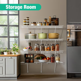 HAUSHOF 2-pack provides space-saving storage solution.