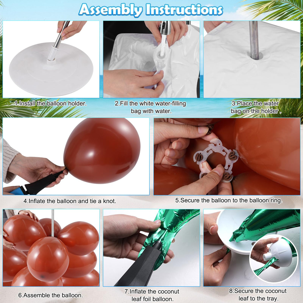 Hauwellter sturdy PVC bases help upright displays in low wind