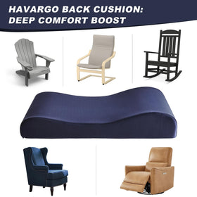 HAVARGO compact design fits various chairs, including high-back rockers