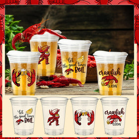 Havawish clear plastic tumblers—multipurpose use for summer outdoor parties.