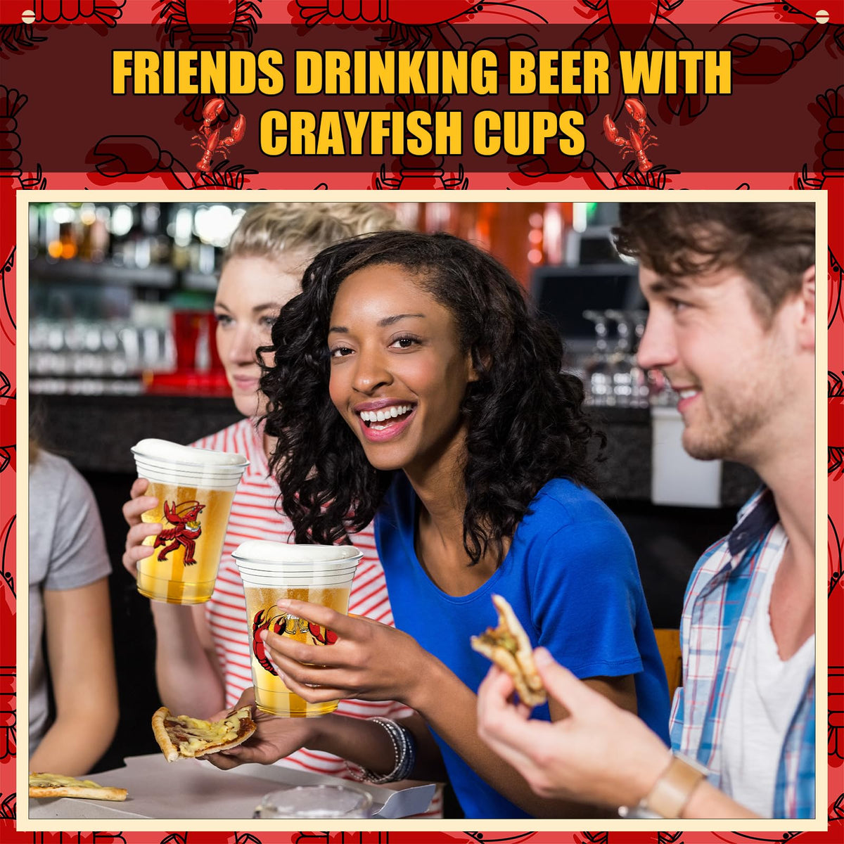 Havawish crawfish-themed cups adds festive touch to mint julep and seafood fêtes.