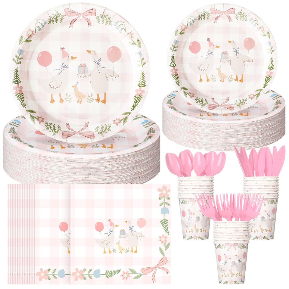 Havawish One Silly Goose 9oz cups for festive party beverages.