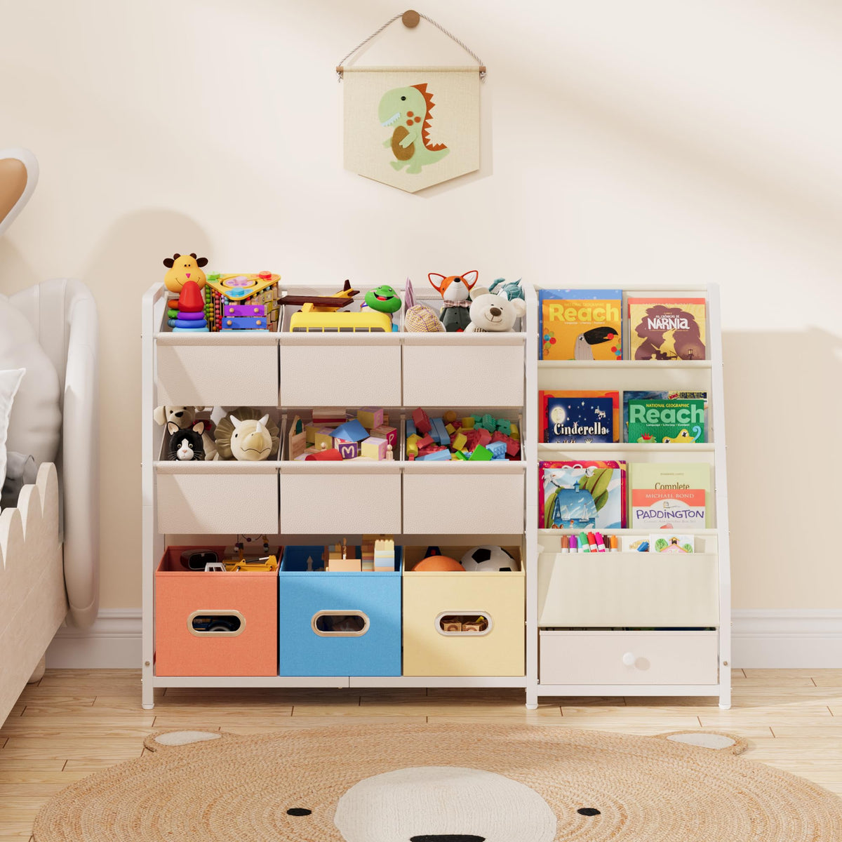 HAVLOTII 40% more storage capacity than standard shelves in use.